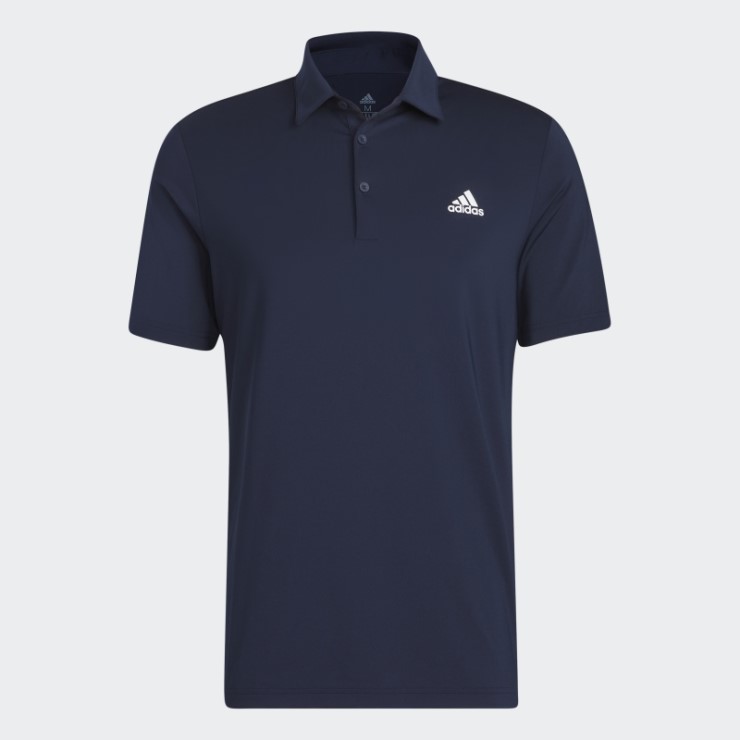 Adidas Ultimate365 Polo Izquierdo Sólido En El Pecho Azul Marino