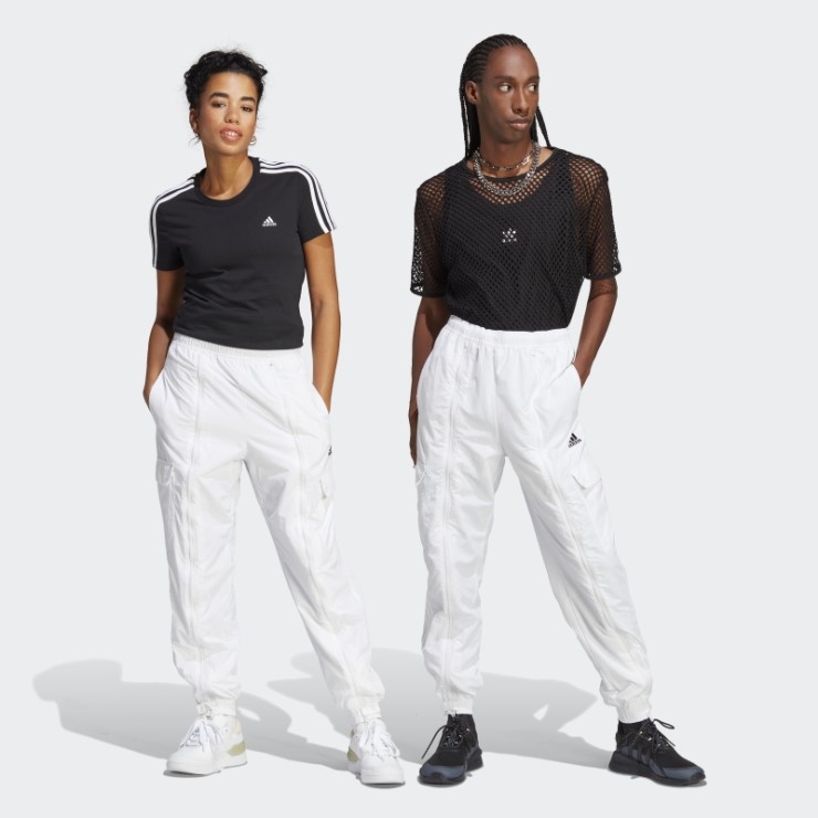 Adidas Dance Woven Pantalones Cargo Versátiles Blancos