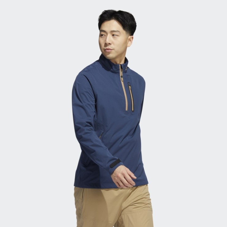Chaqueta Rain.rdy 1/2 Cremallera Azul Marino Adidas