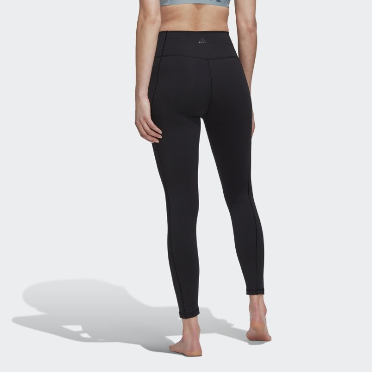 Negro Adidas Yoga Studio 7/8 Leggings Moda