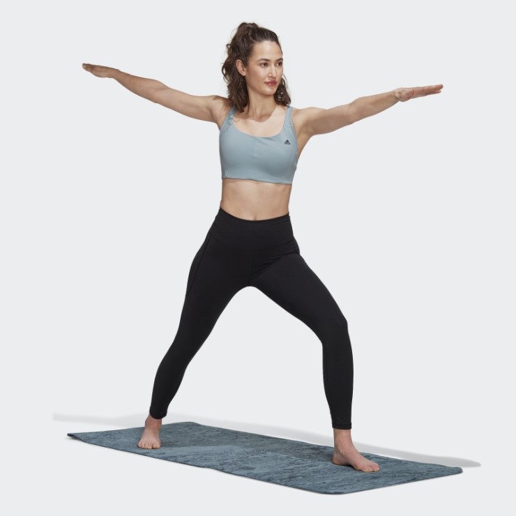 Negro Adidas Yoga Studio 7/8 Leggings Moda