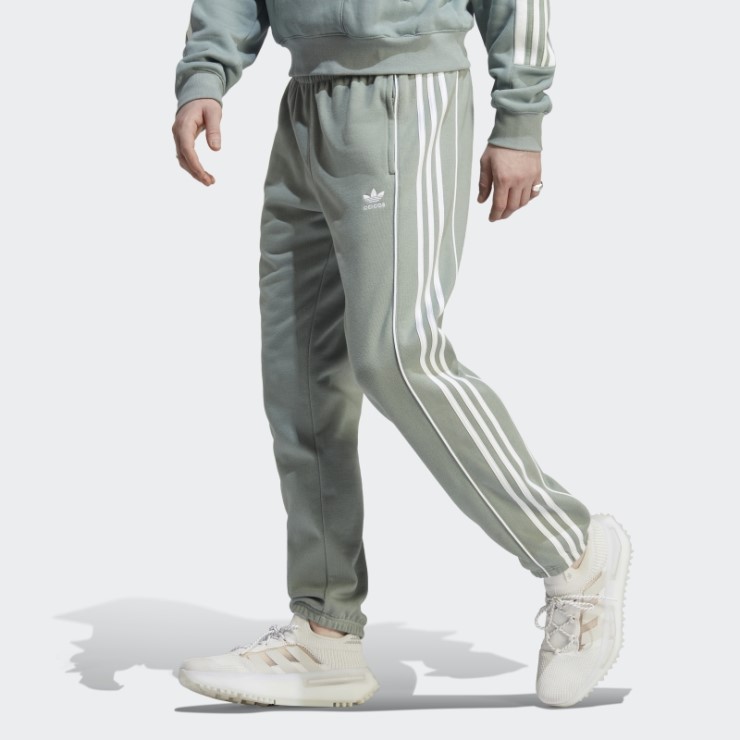 Pantalones De Chándal Adidas Rekive Plata Verde Caliente
