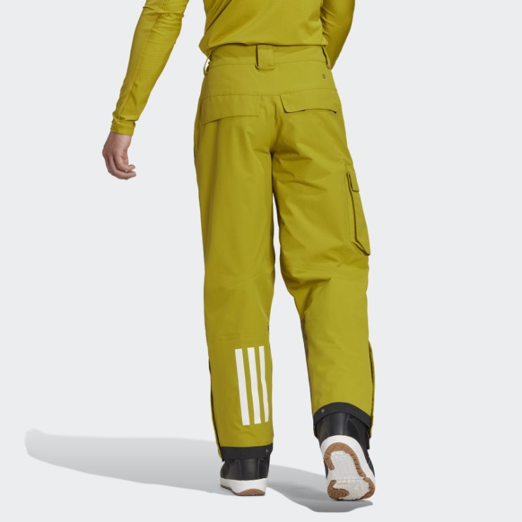 Pantalones De Nieve Terrex De Nailon Postconsumo De 3 Capas Adidas Verde Oliva