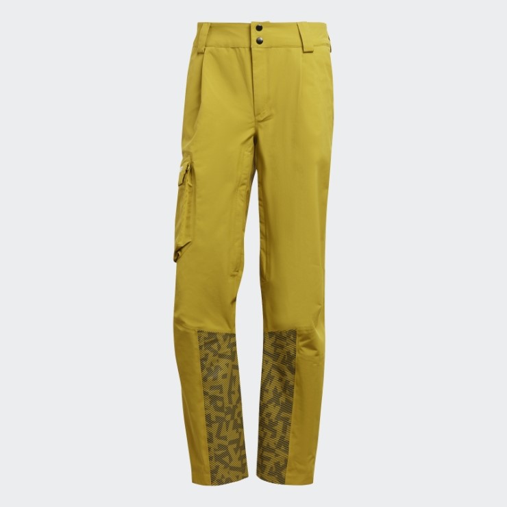 Pantalones De Nieve Terrex De Nailon Postconsumo De 3 Capas Adidas Verde Oliva