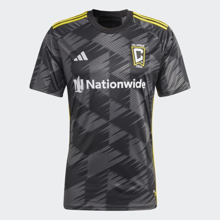 Camiseta Columbus Crew 23/24 Segunda Equipación Negro Adidas