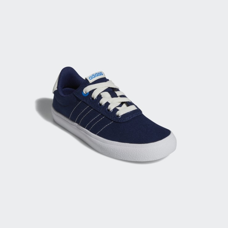 Azul Oscuro Adidas Vulc Raid3r Zapatos De Skate