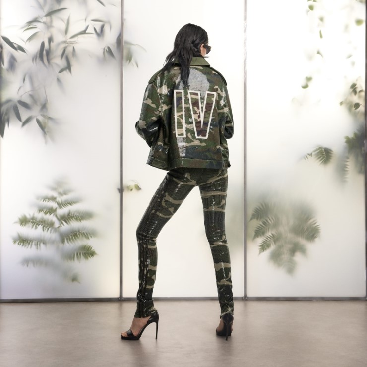 Chamarra De Lentejuelas Adidas (todos Los Géneros) Aop Camo