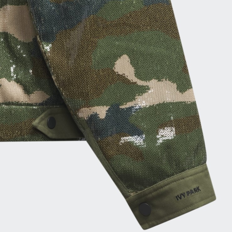 Chamarra De Lentejuelas Adidas (todos Los Géneros) Aop Camo