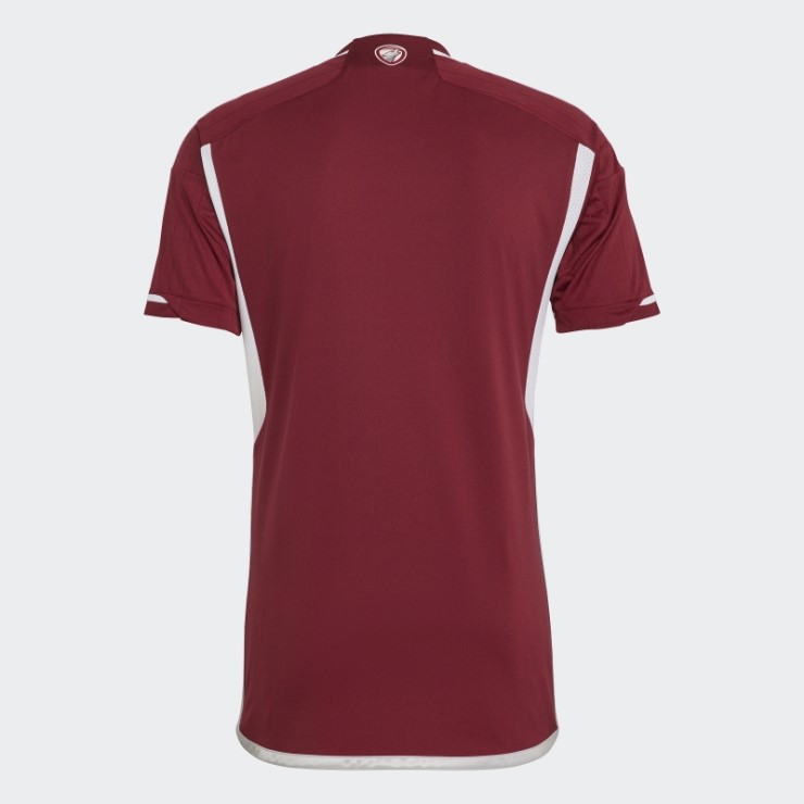 Camiseta Coll Borgoña Letonia 22 Primera Equipación Adidas