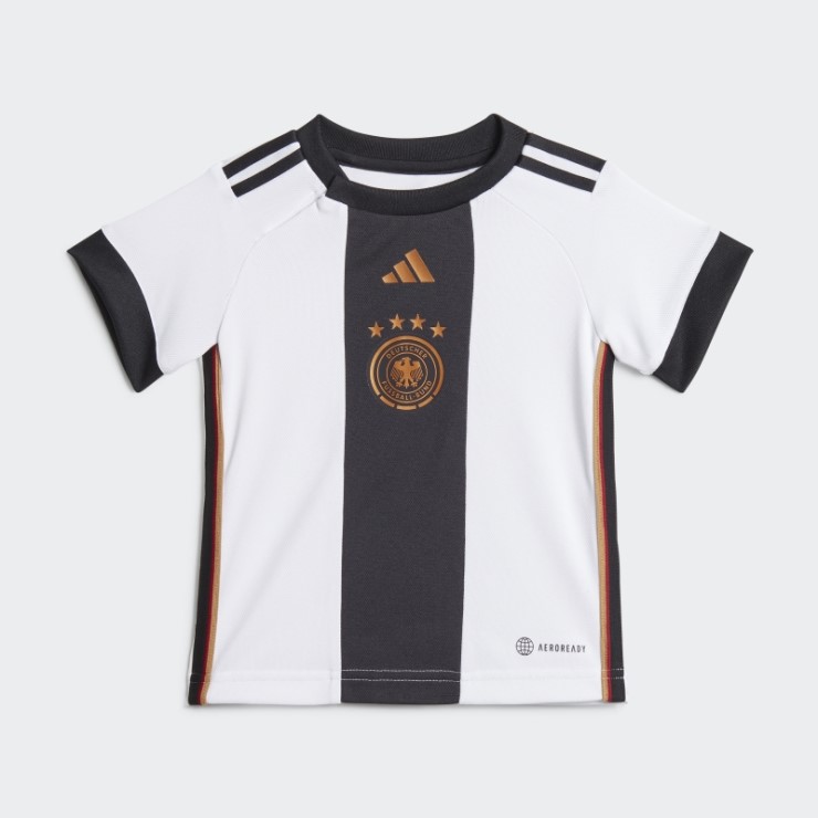 Camiseta Alemania 22 Primera Equipacion Bebe Blanco Adidas
