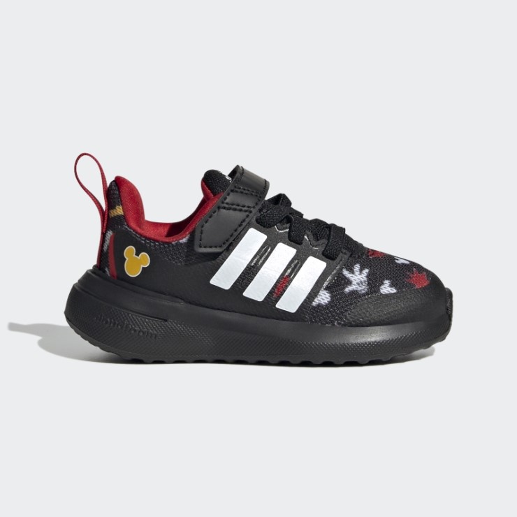 Negro Adidas X Disney Fortarun 2.0 Mickey Cloudfoam Zapatos