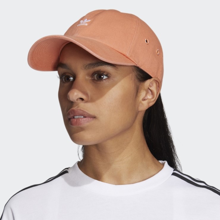 Gorra Holgada Mini Logo Adidas Cobre
