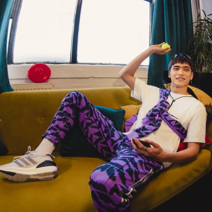 Sudadera Violeta Tiro Suit-up Adidas