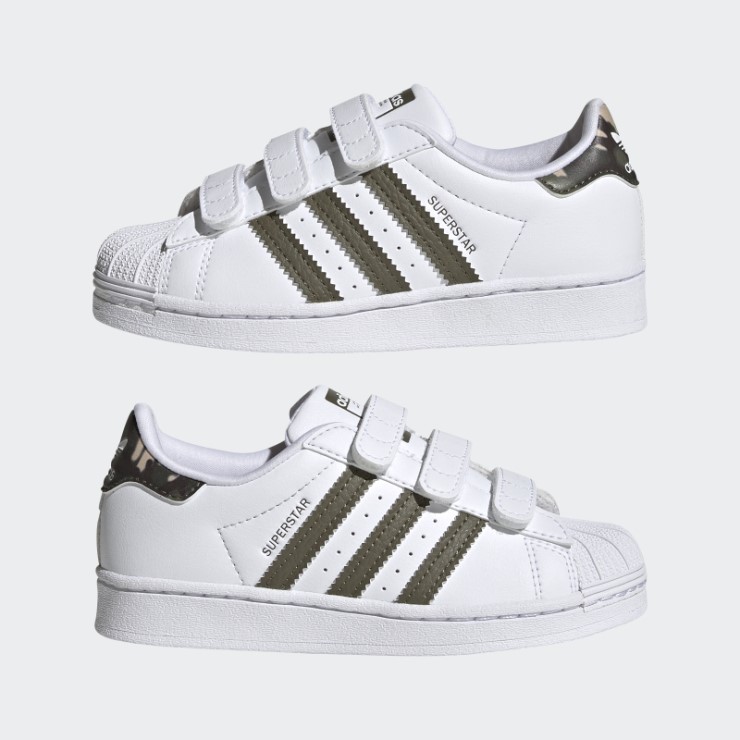 Zapatillas Adidas Superstar Verde Oliva