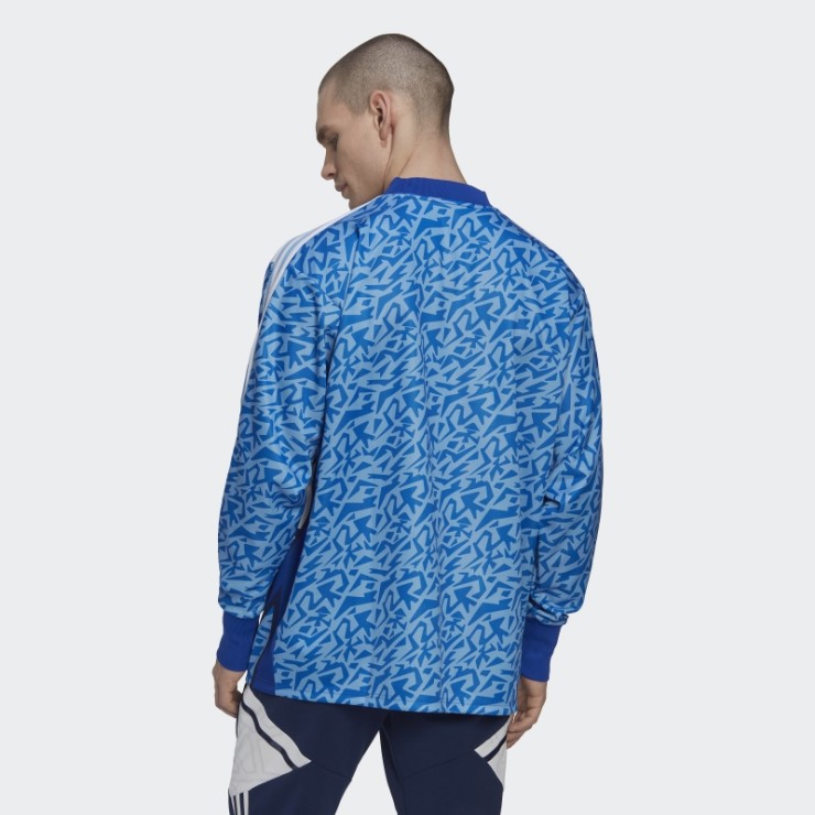 Camiseta De Portero Bahia Azul Claro Icono España Adidas