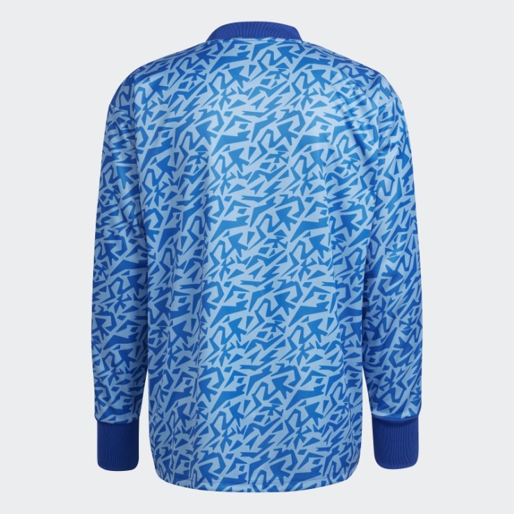 Camiseta De Portero Bahia Azul Claro Icono España Adidas