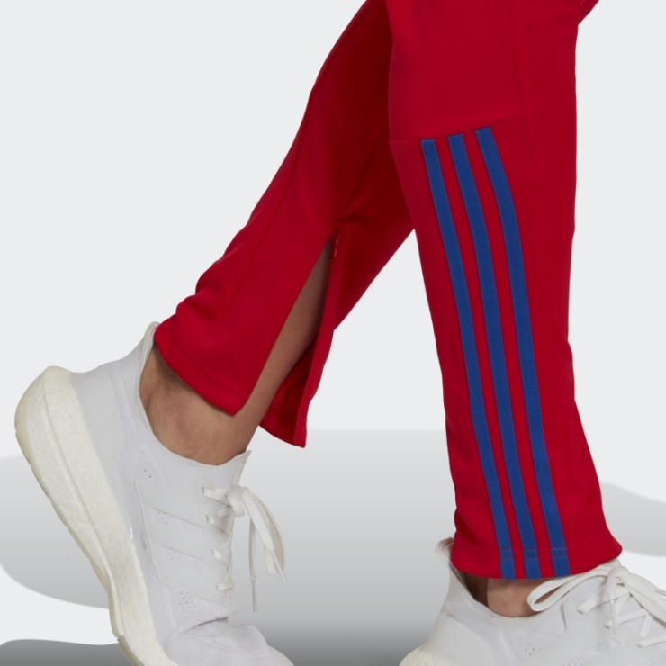 Chándal Adidas Slim Rojo Con Cremallera