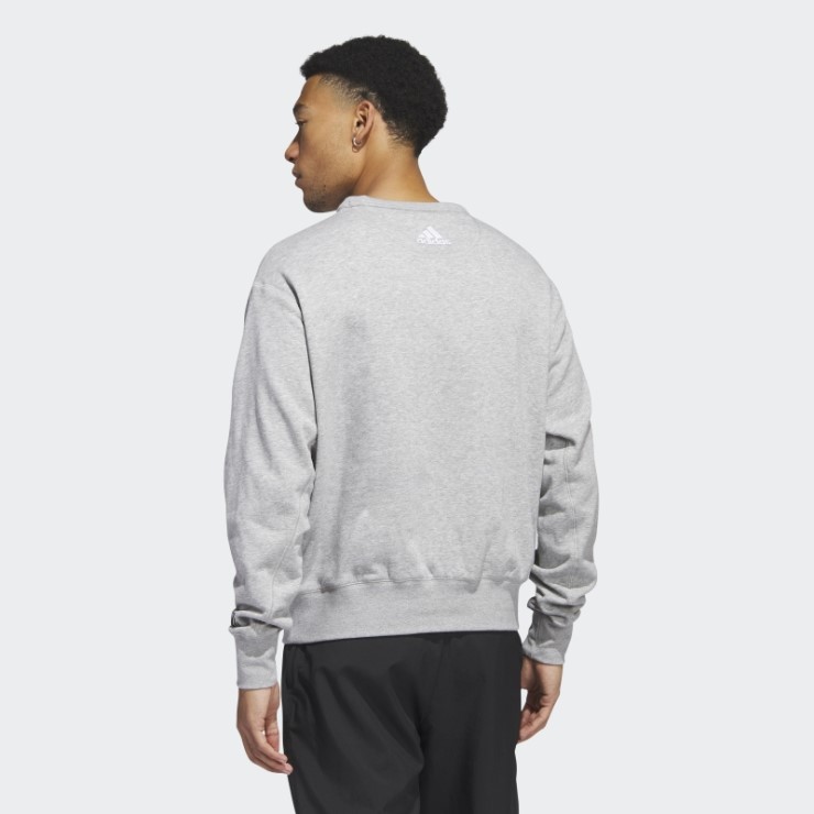 Sudadera Gris Medio Adidas Stars Vintage Crew