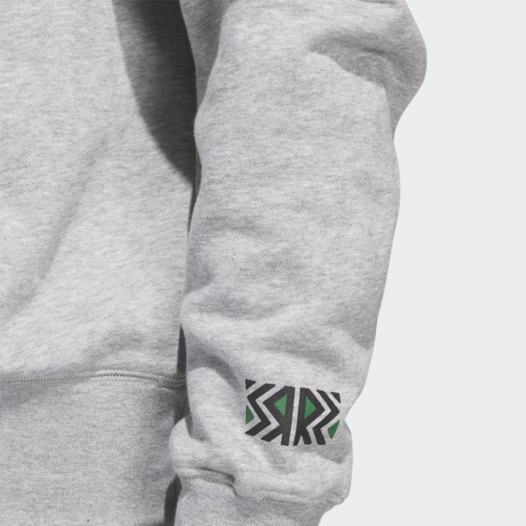 Sudadera Gris Medio Adidas Stars Vintage Crew