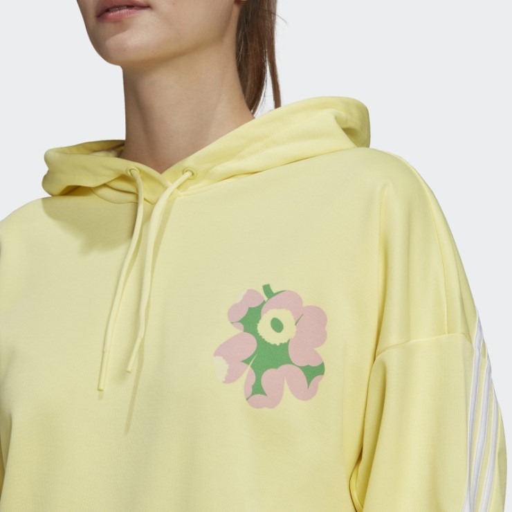 Perla Citrino Adidas X Marimekko Sudadera Con Capucha Caliente
