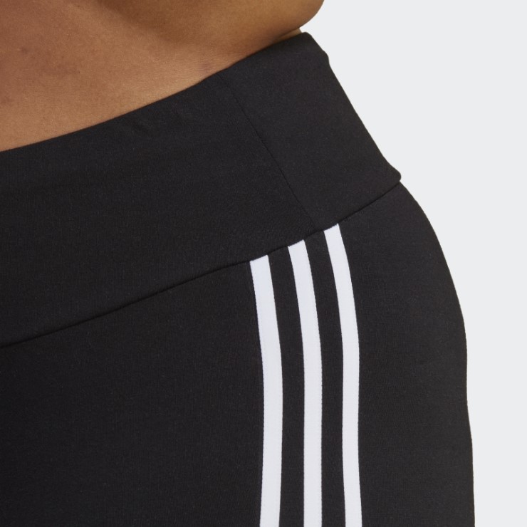 Adidas Negro Adicolor Classics 3-stripes 7/8 Flare Leggins (talla Grande)