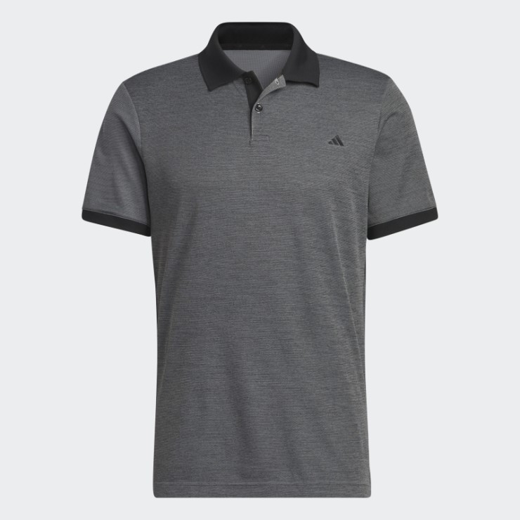 Camiseta Polo De Golf Ultimate365 No Show Negra Adidas