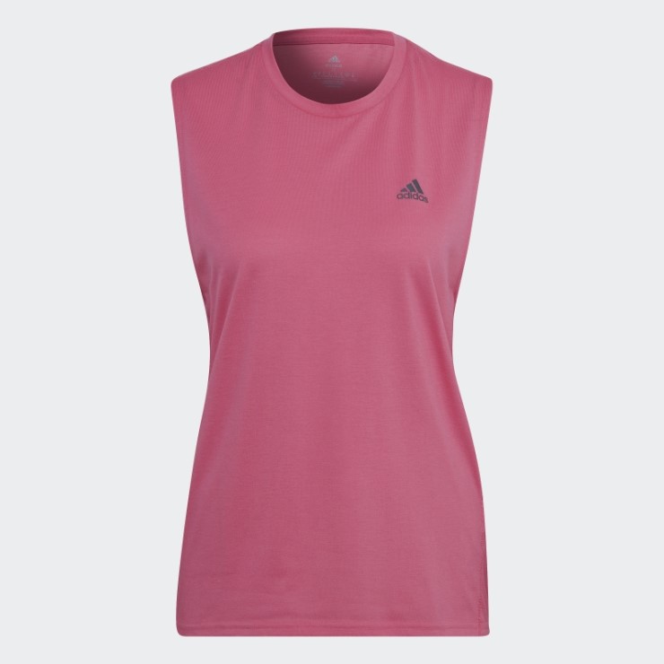 Correr Iconos Correr Músculo Tanque Magenta Adidas