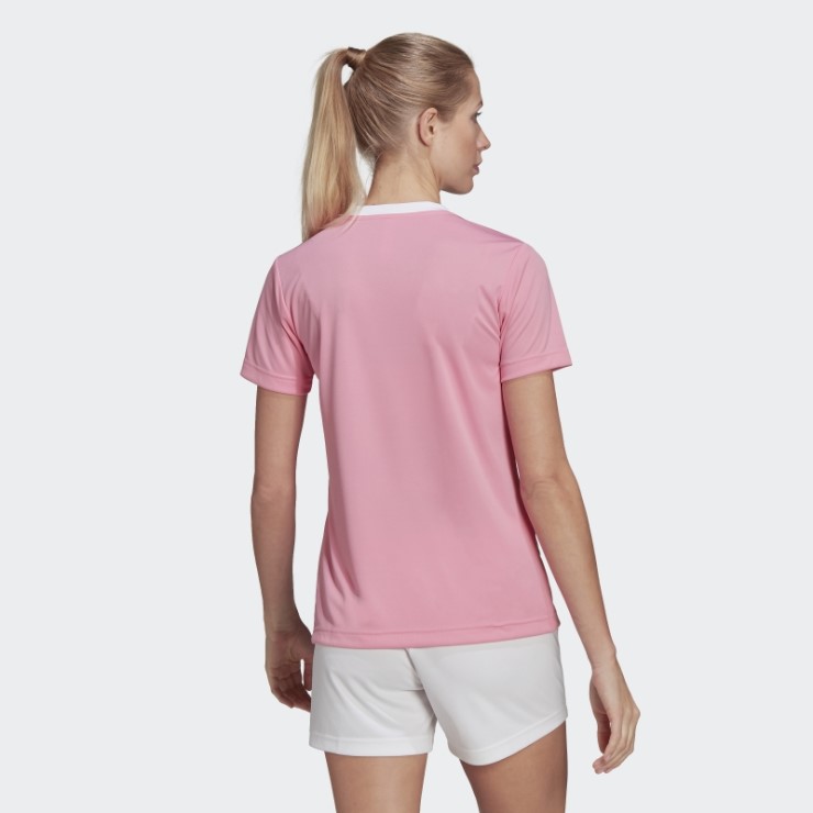 Camiseta Adidas Entrada 22 Rosa Brillo