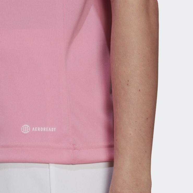 Camiseta Adidas Entrada 22 Rosa Brillo