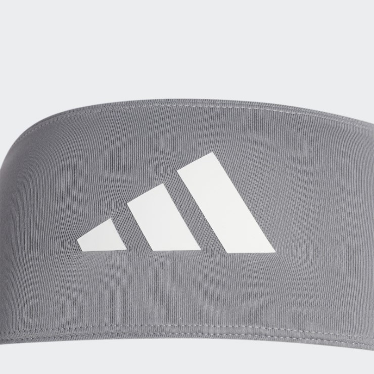 Diadema Ancha Alphaskin Gris Adidas