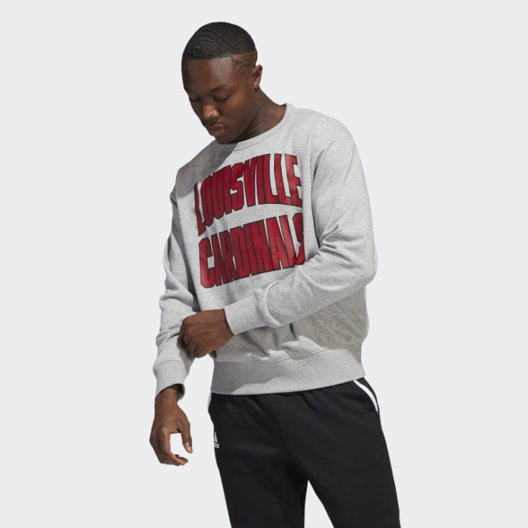 Sudadera Adidas Vintage Crew Gris Medio