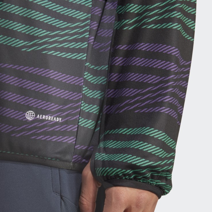 Camiseta Adidas Negra Pre-partido Real Madrid