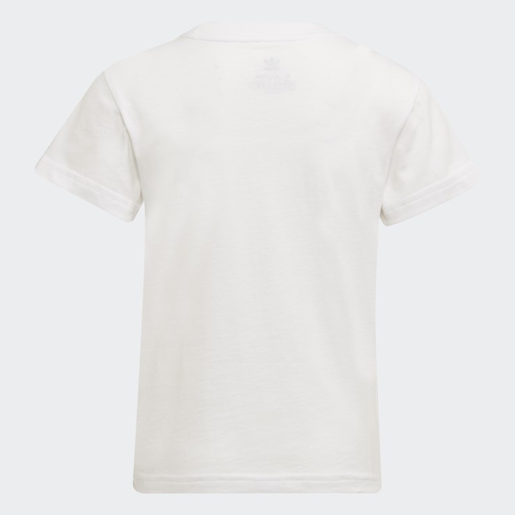 Camiseta Adicolor Trefoil Adidas Blanca