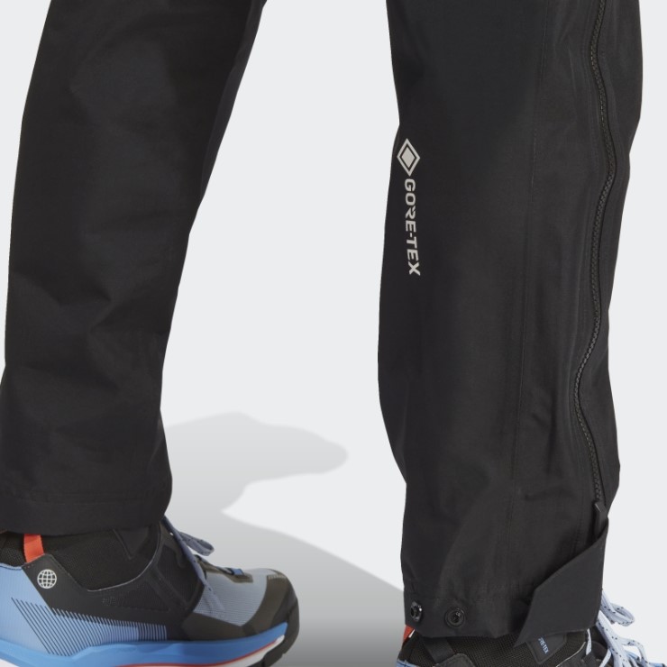 Pantalón De Chándal Negro Adidas Terrex Gore-tex Paclite Rain