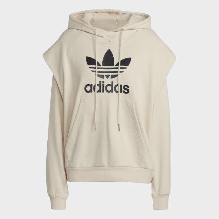 Adidas Sudadera Blanca Siempre Original Con Trébol