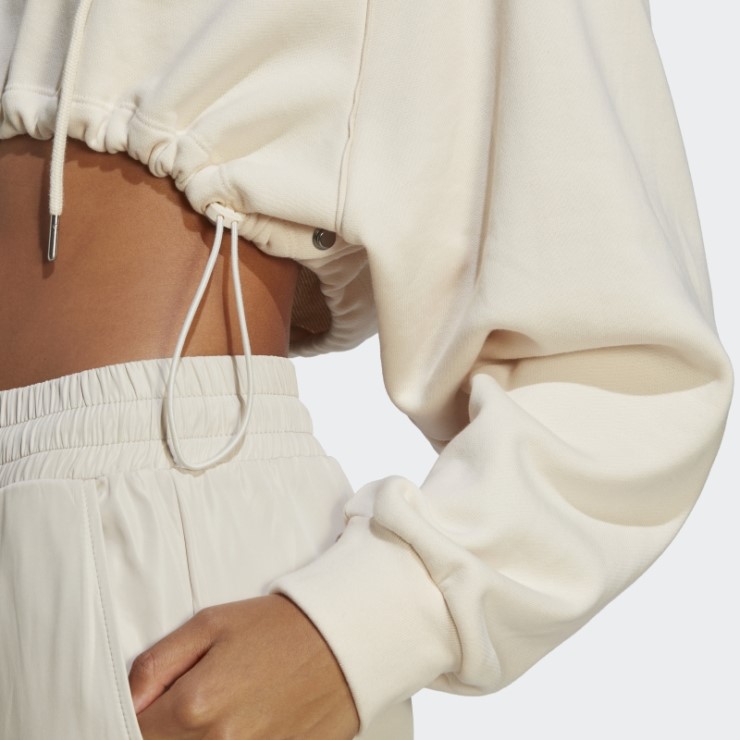 Adidas Sudadera Blanca Siempre Original Con Trébol