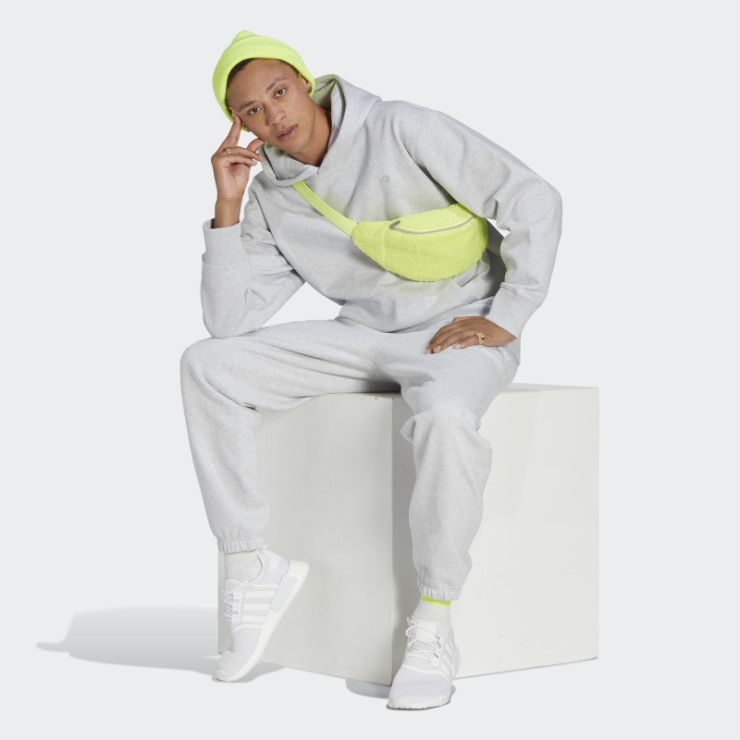 Adicolor Contempo Sudadera Con Capucha Adidas Gris Claro Jaspeado