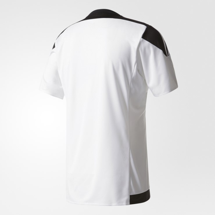 Camiseta Adidas Blanca Rayada 15