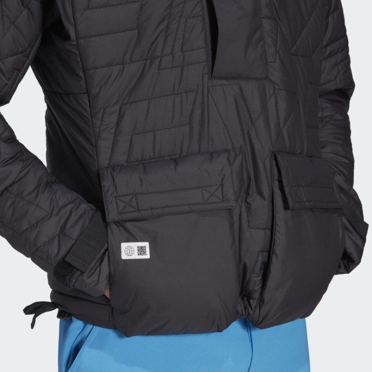 Adidas Terrex Made To Be Remade Padded Anorak Negro Elegante