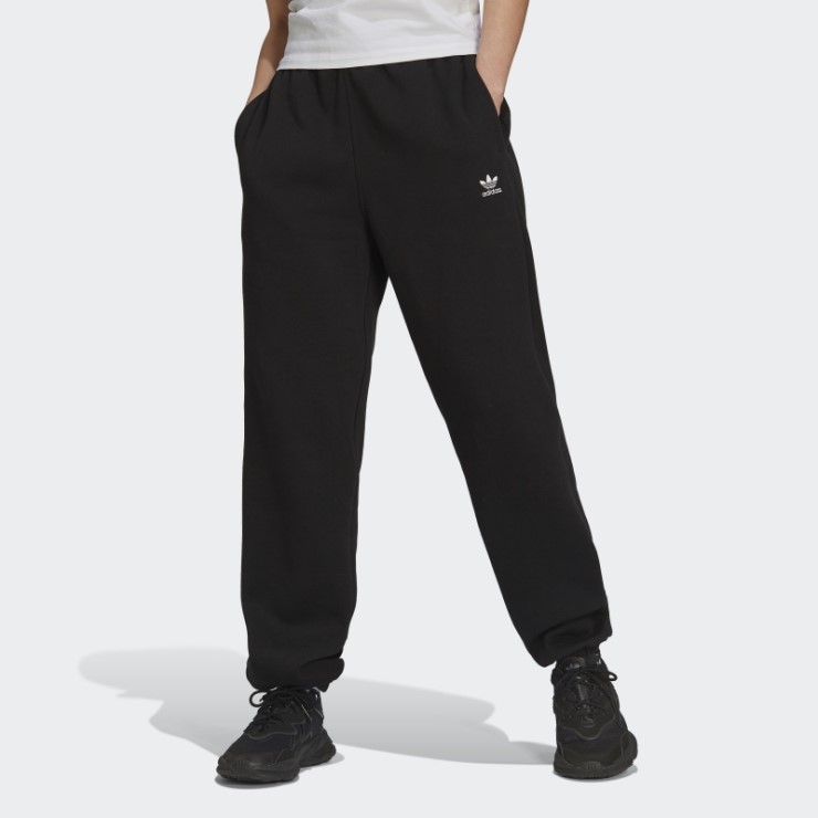 Joggers De Forro Polar Adicolor Essentials Negro Adidas