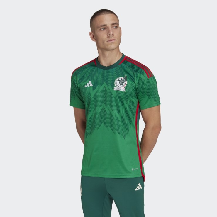 Camiseta Adidas Mexico 22 Primera Equipación Verde