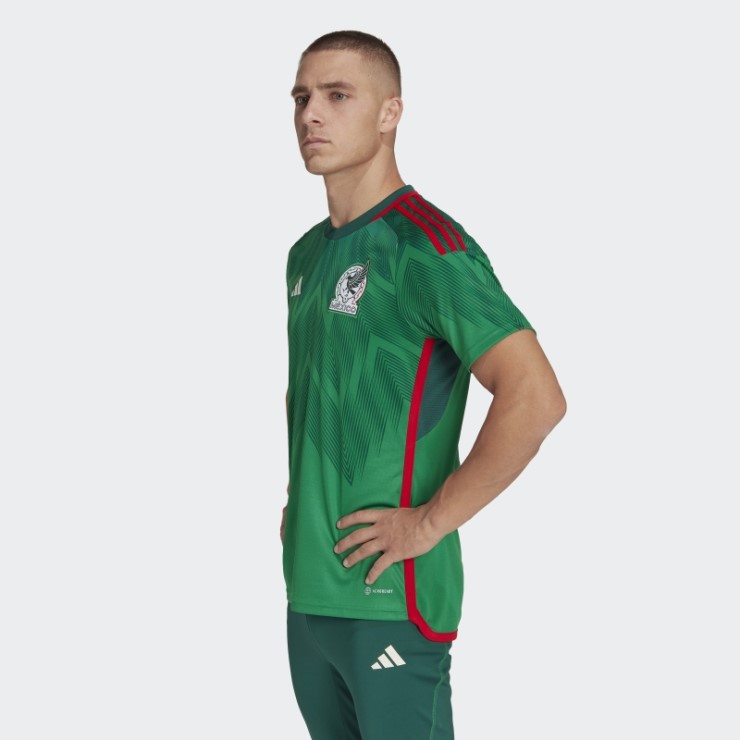 Camiseta Adidas Mexico 22 Primera Equipación Verde