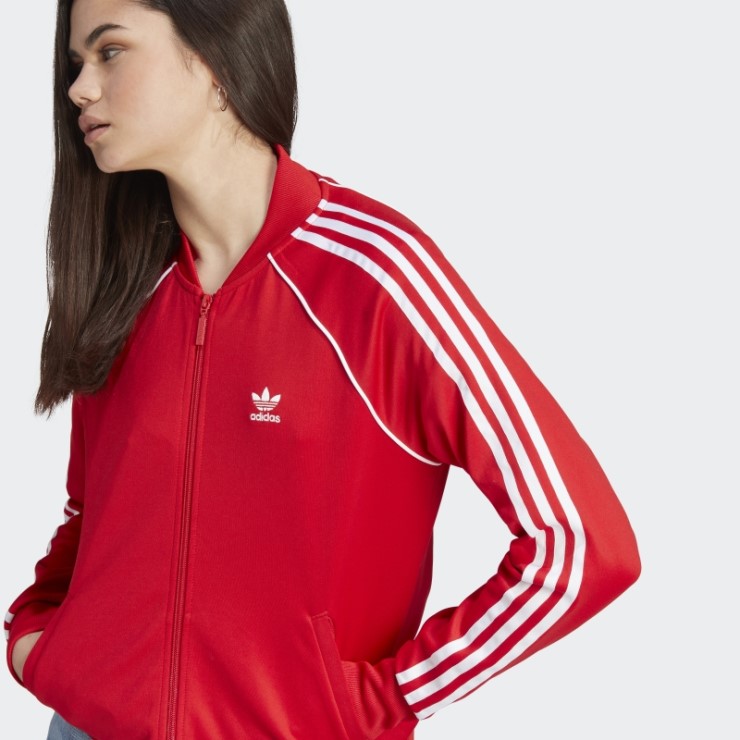 Chaqueta Adidas Classics Sst Adidas Escarlata