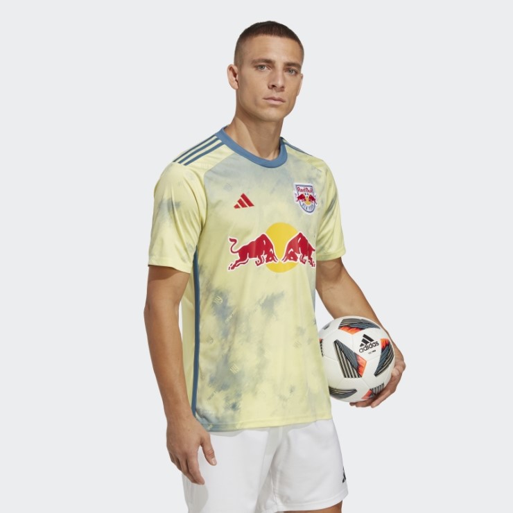 Camiseta New York Red Bulls 23/24 Primera Equipación Perla Citrino Adidas
