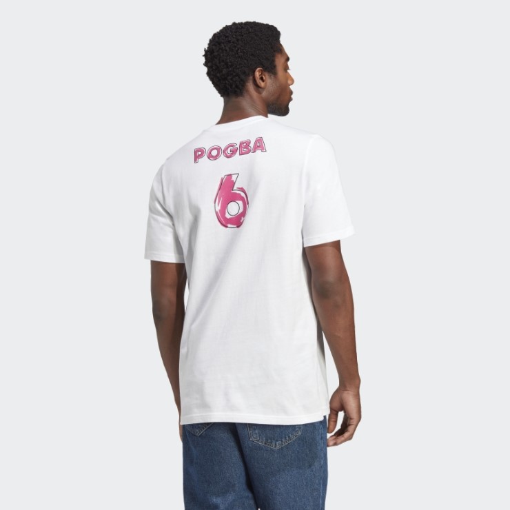 Camiseta Pogba Icon Graphic Blanco Adidas