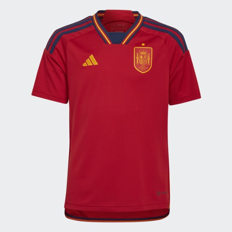 Camiseta Adidas España 22 Primera Equipación Azul Marino