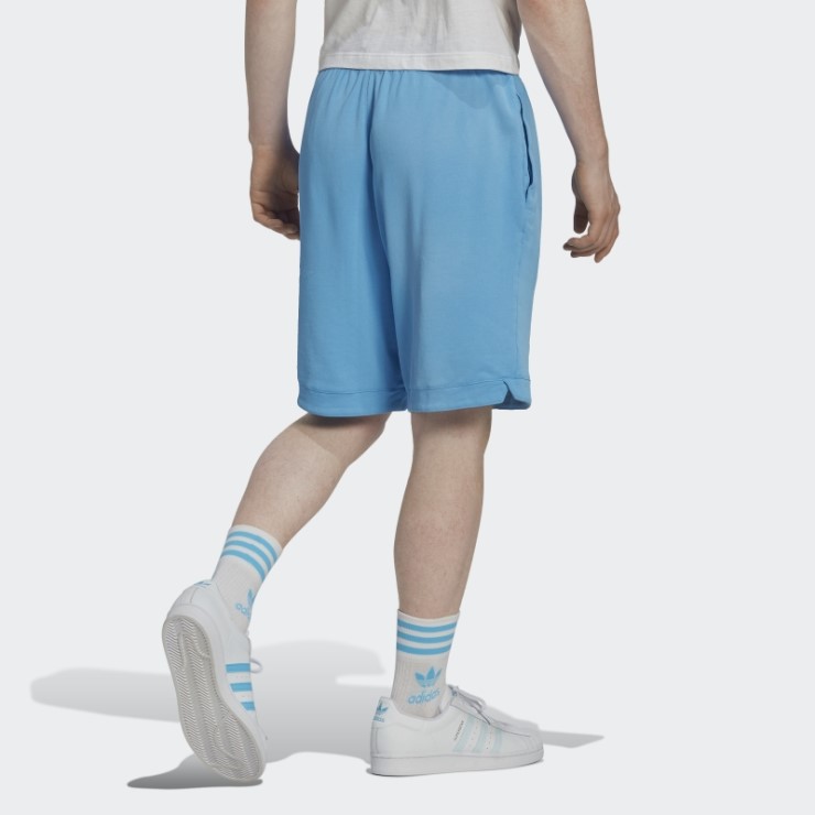 Pantalón Corto Azul Adidas Essentials+ Hecho Con La Naturaleza