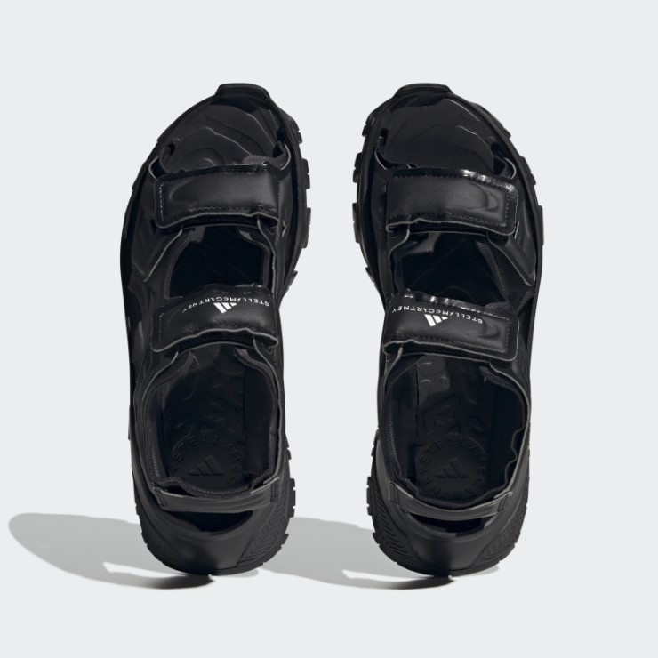 Negro Adidas By Stella Mccartney Hika Sandalias Al Aire Libre Moda