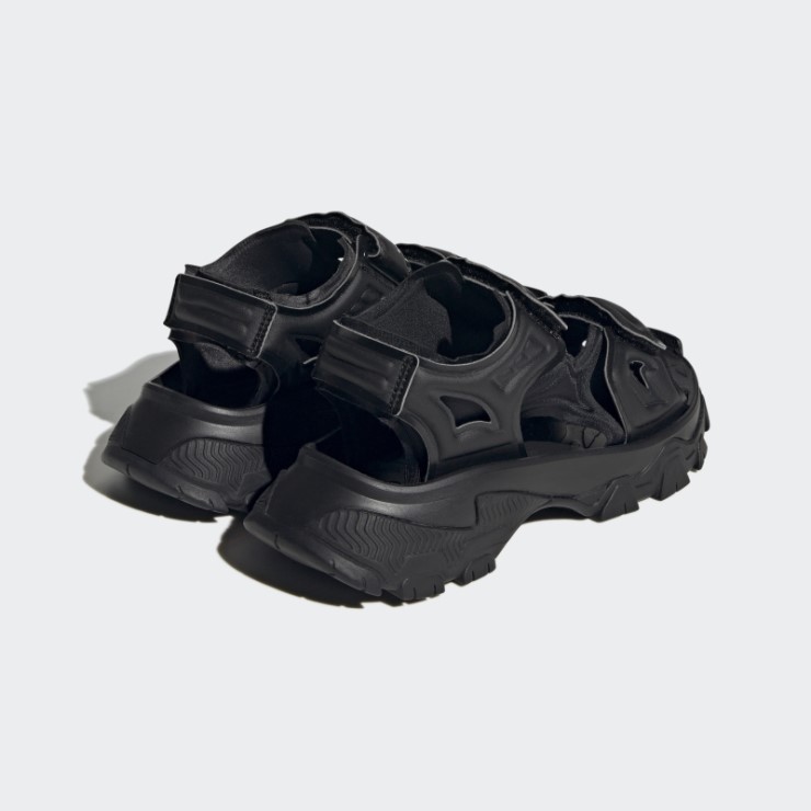 Negro Adidas By Stella Mccartney Hika Sandalias Al Aire Libre Moda