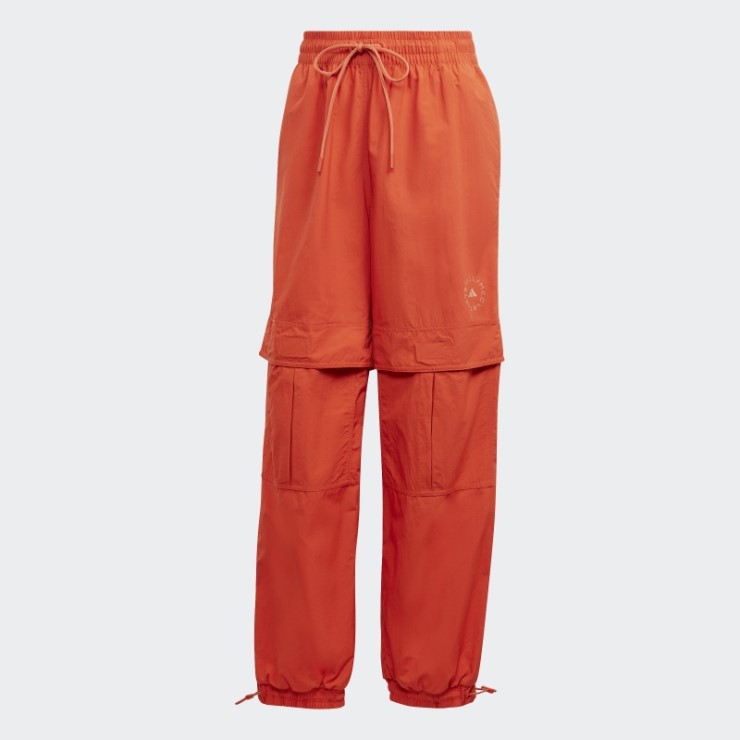 Burnt Cayenne Adidas By Stella Mccartney Pantalones De Chándal Tejidos Sólidos Truecasuals Caliente